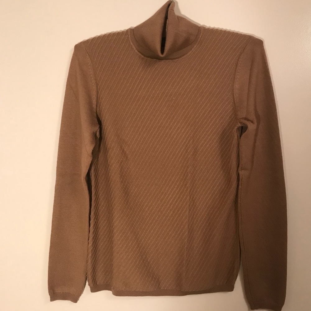 Worth turtle neck knit long sleeve sweatshirt SZ P